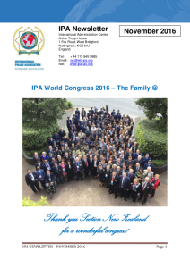 IPA NL November 2016